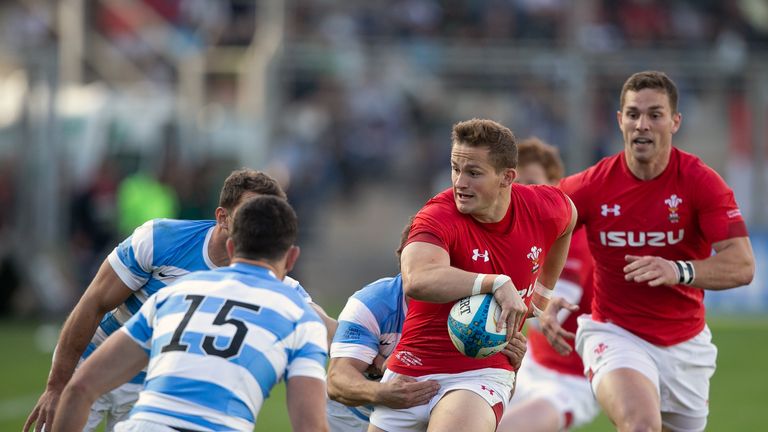 Wales were 23-10 victors over the Pumas in the first Test
