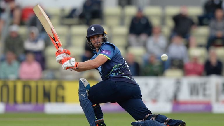 Heino Kuhn topped the run-scoring charts in the Royal London One-Day Cup
