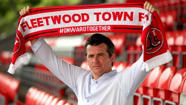 Joey Barton will lead Fleetwood into the new season's competition