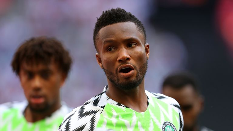 John Obi Mikel's Nigeria will be wearing one of the more colourful kits in Russia
