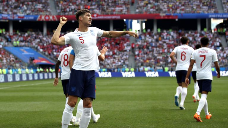 John Stones' double against Panama both came from set-pieces