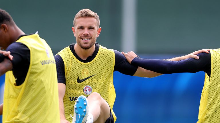 Jordan Henderson will be assessed ahead of Wednesday's semi-final against Croatia
