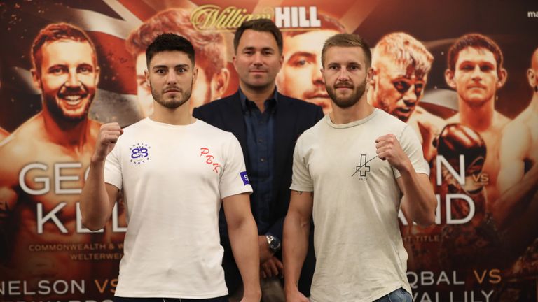 'Pretty Boy' Kelly takes on Commonwealth champion Kris George