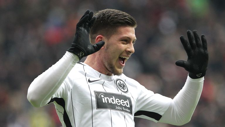 Luka Jovic impressed for Eintracht Frankfurt last season