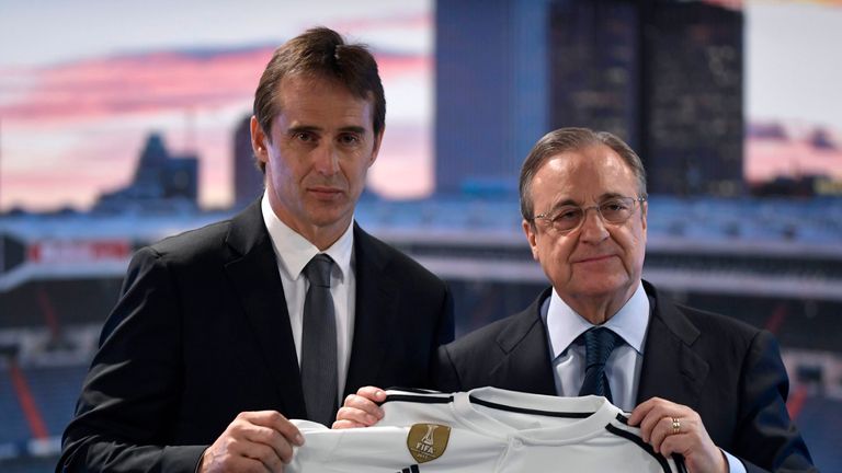 Florentino Perez accused the Spanish Football Federation of showing disrespect to Madrid after sacking Lopetegui