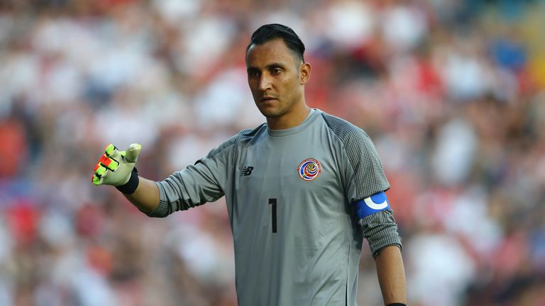 Kaylor Navas is the captain of the Costa Rica national team