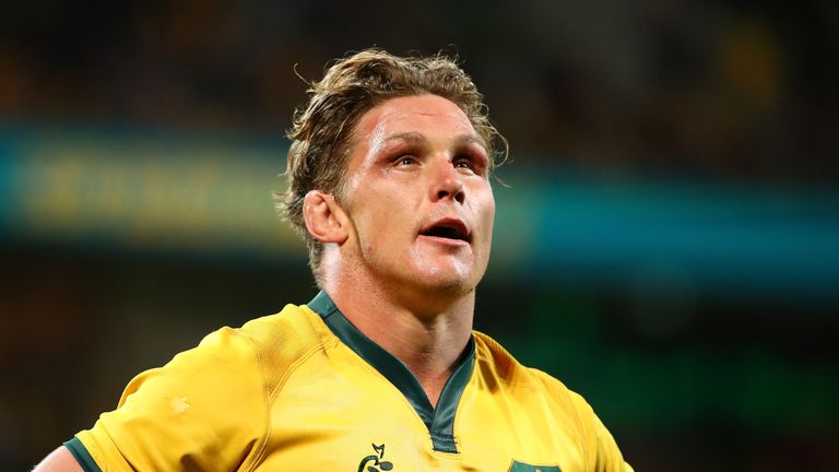 Hooper has won 82 caps for the Wallabies