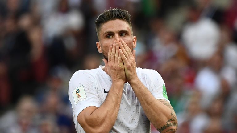 Olivier Giroud is yet to score at the World Cup but Paul Merson thinks he could be key