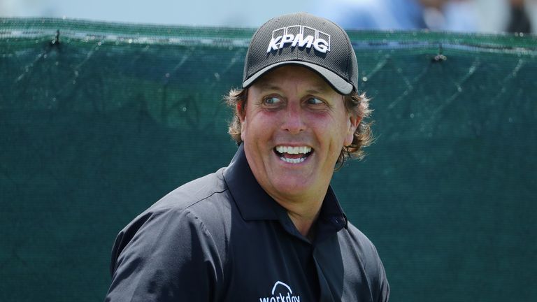 Phil Mickelson is chasing a sixth major title