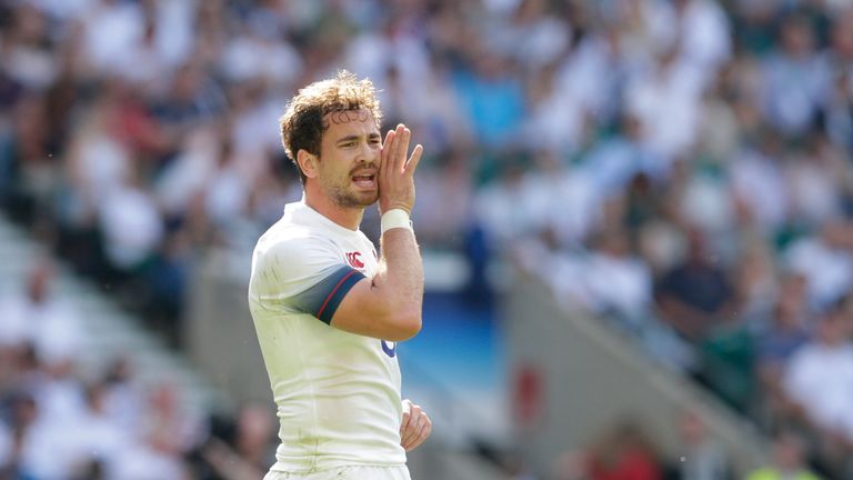 Danny Cipriani is named on the England bench