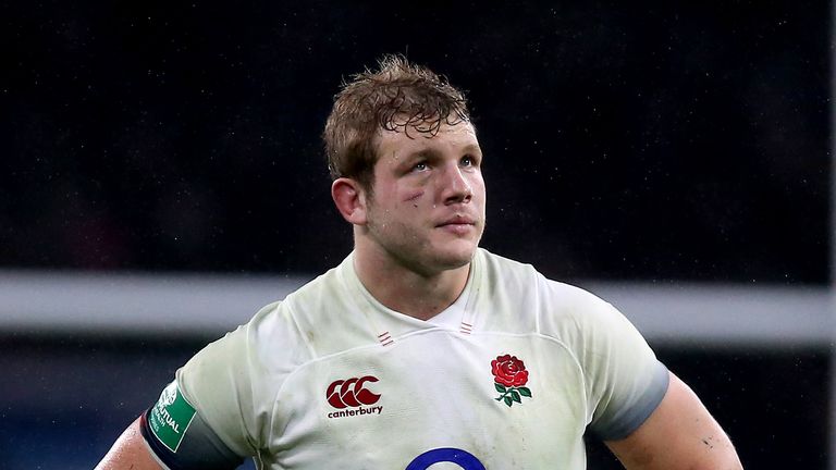 England second row Joe Launchbury is back from injury and is the only other change to the XV