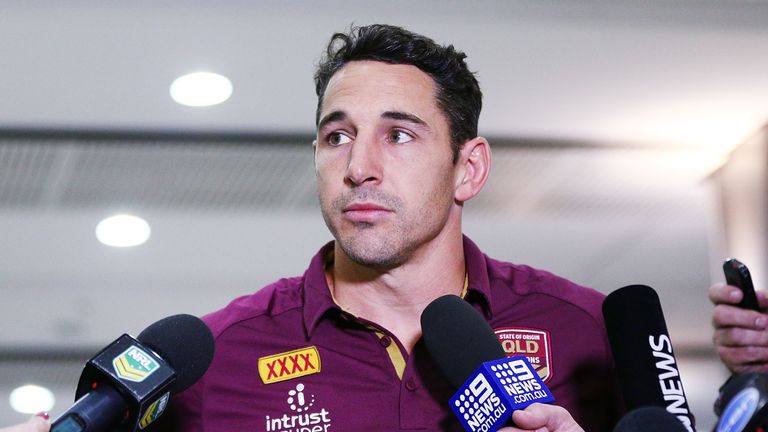 Queensland full-back Billy Slater