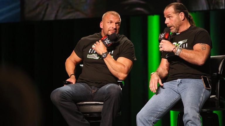 Triple H believes his old friend Shawn Michaels' desire to return to wrestling has been influenced by WWE's new generation of young stars