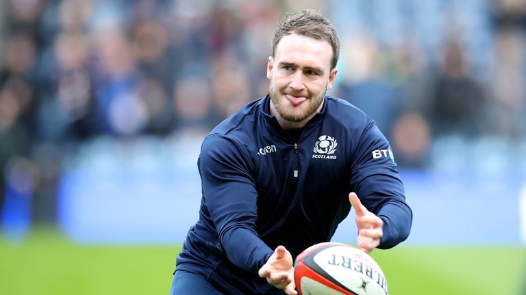 Stuart Hogg starts at full-back against the USA