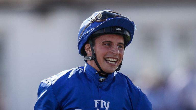 William Buick is all smiles