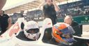 WATCH: Poulter in F1 two-seater