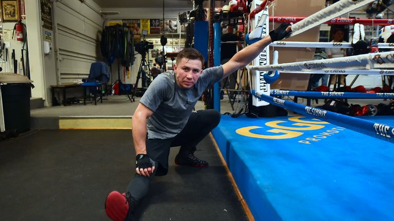 GGG is currently training at The Summit to rematch Canelo