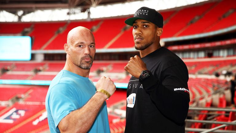 Milton Keynes' Matt Legg welcomed a Wembley fight with Joshua