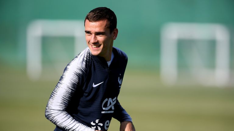 Antoine Griezmann is not concerned about France's style of play