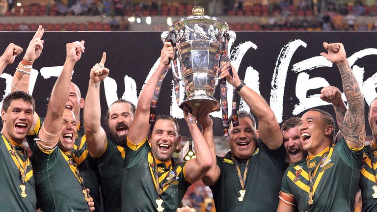 Australia defeated England in the 2017 Rugby League World Cup final