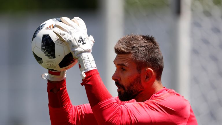 Bartosz Bialkowski was part of Poland's World Cup squad