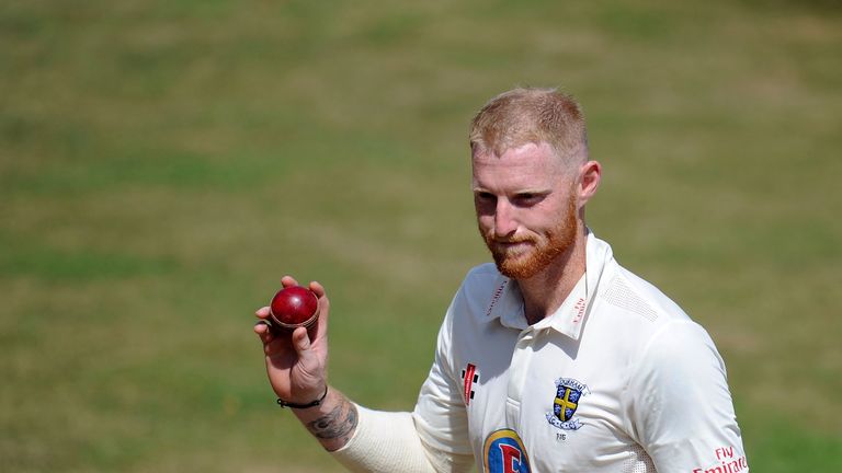   Ben Stokes took a five-wicket for Durham 