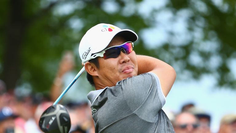 Byeong Hun An had to settle for a share of second place