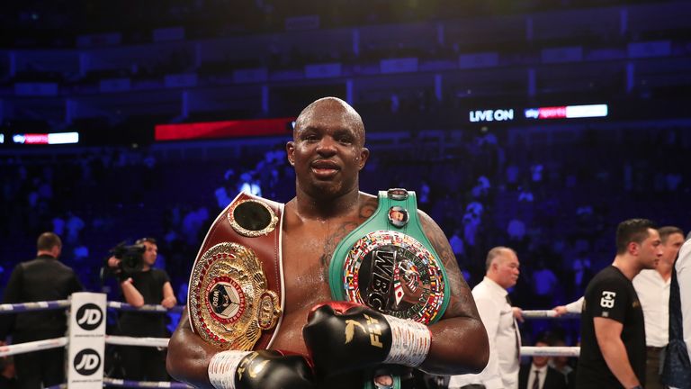 Dillian Whyte defended his WBC silver belt with a win over Joseph Parker