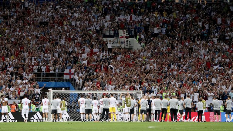 FIFA is investigating alleged offensive chanting by England fans during the defeat by Croatia