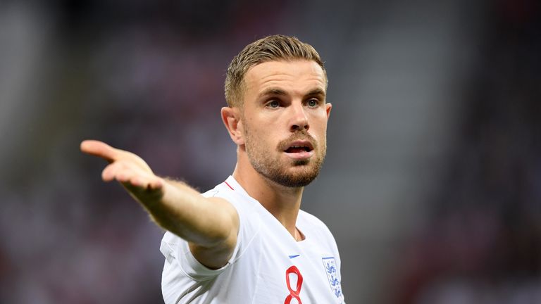 Jordan Henderson (pictured) and Kyle Walker are also a doubt