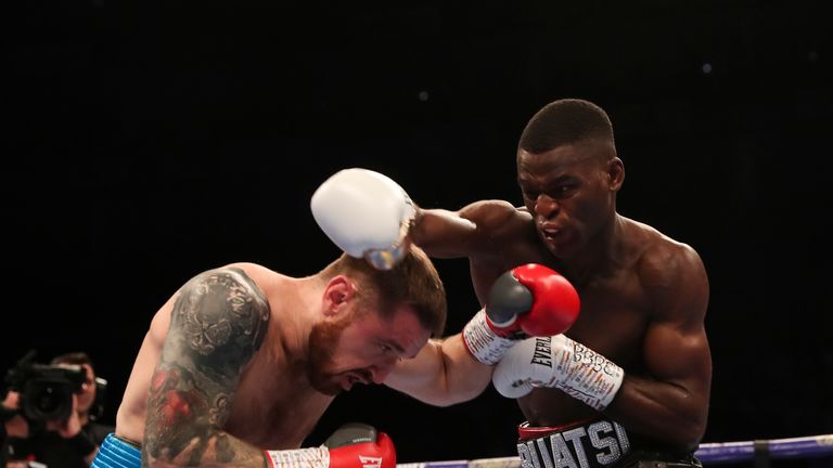 Joshua Buatsi added another knockout to his unbeaten record at The O2