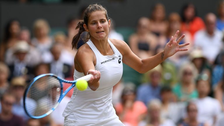 Goerges hit more winners than Williams but ultimately lost