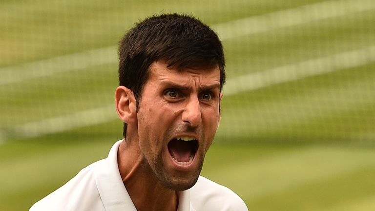  Novak Djokovic will play his first Grand Slam final since the US Open 2016 