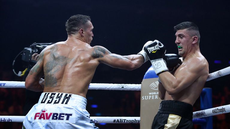 Usyk won the World Boxing Super Series