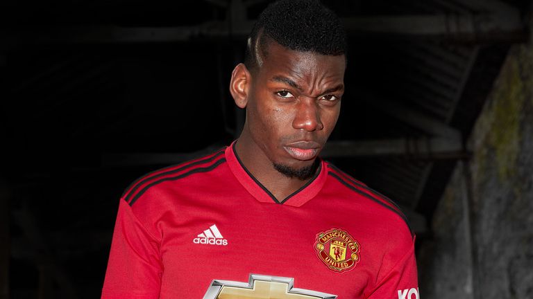   Pogba signed for United in 2016 - having left the club to join Juventus under Sir Le reign d & # Alex Ferguson 