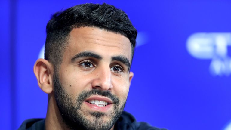 New £60m Man City signing Riyad Mahrez