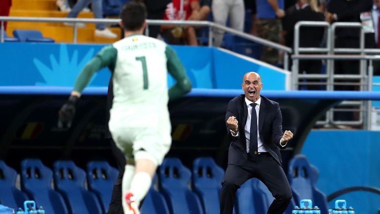   Roberto Martinez led Belgium to the bronze medal 