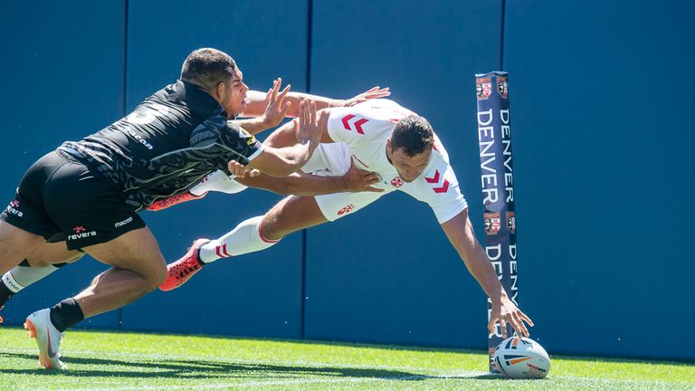 England were 36-18 winners over New Zealand in Denver last month