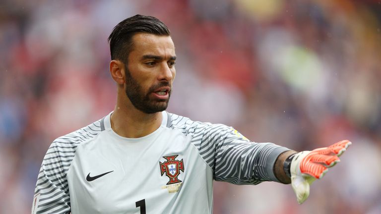 Rui Patricio joined Wolves last month after leaving Sporting Lisbon