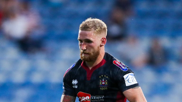 Wigan's Sam Tomkins scored the first try of the day but the Warriors were deservedly beaten