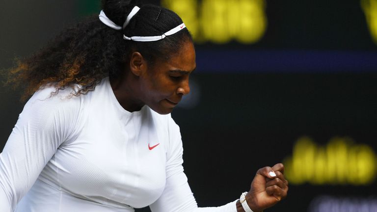 Serena Williams is chasing her eighth Wimbledon singles title
