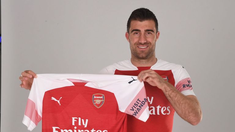 Sokratis Papastathopoulos has joined Arsenal for an undisclosed fee