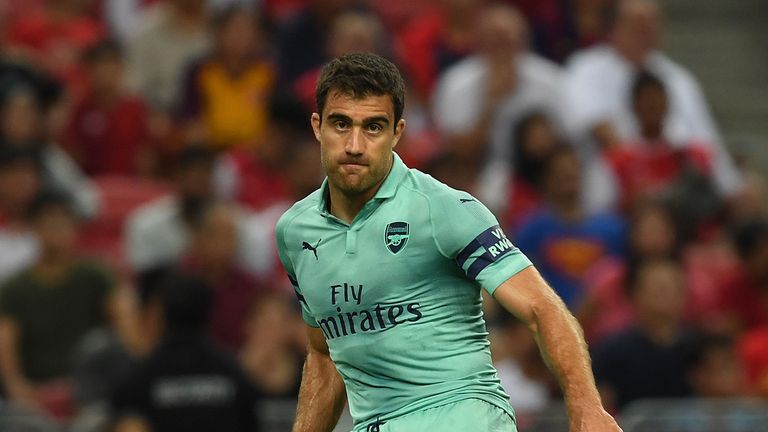 Sokratis Papastathopoulos was caught out a couple of times