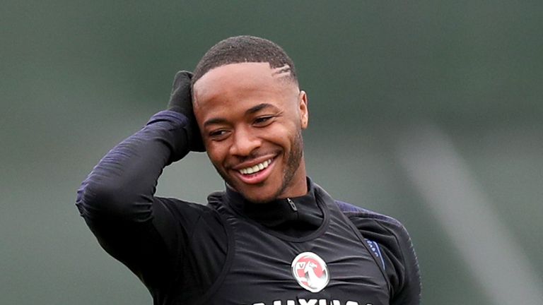 Raheem Sterling was one of eight players rested for the Belgium defeat