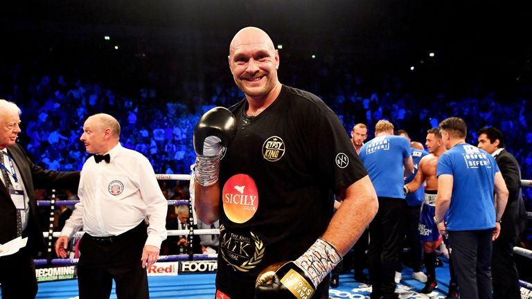 Fury returned to the ring with victory over Sefer Seferi in June