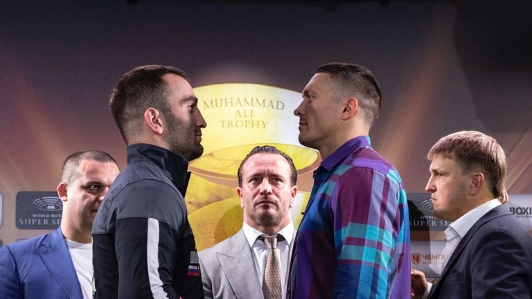 Oleksandr Usyk and Murat Gassiev