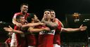 Ayala sends Boro top of Championship