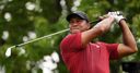 Tiger happy with flying finish