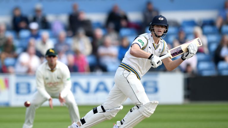Yorkshire batsman Alex Lees joins Durham on loan for the rest of the season
