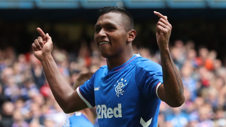 Image result for Ranger stricker Alfredo Morelos signs new deal at the club until 2022